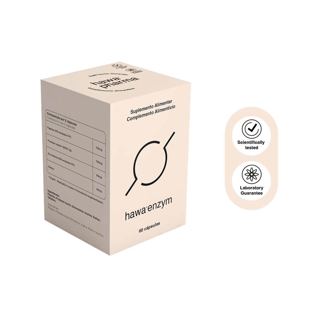 Hawa® Enzym 60 Cápsulas