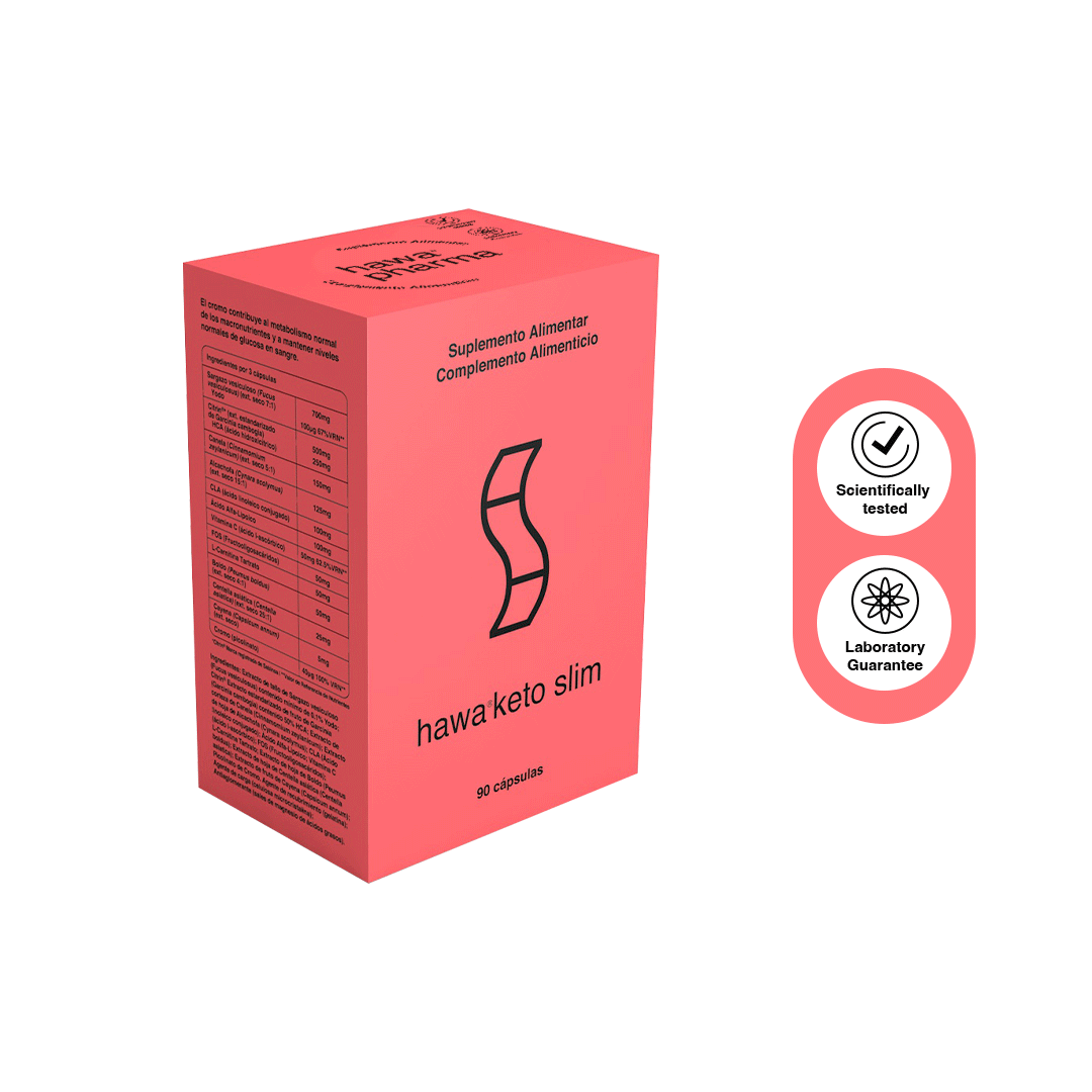 Hawa® Keto Slim 90 Cápsulas