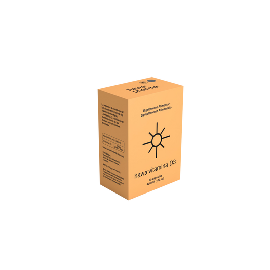 Hawa Vitamina D3 60 Cápsulas