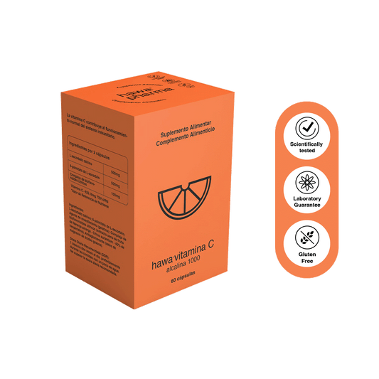 Hawa® Vitamina C Alcalina 1000 60 Cápsulas